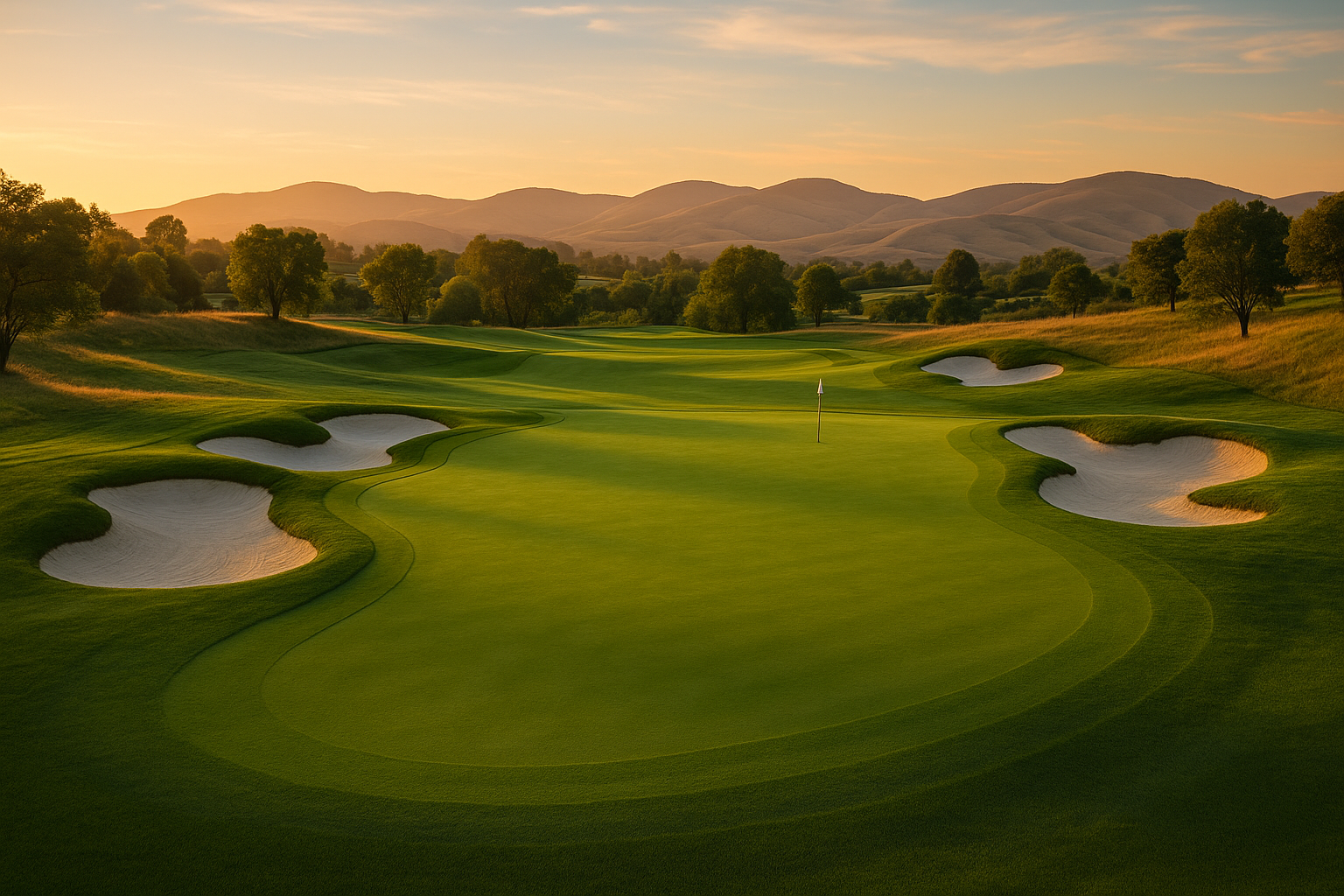 Golf Course Landscape